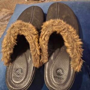 FauxFur Trimmed Crocs
